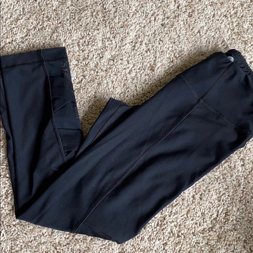 90 degrees black Capri legging